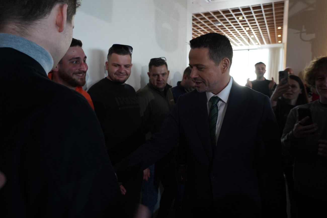 Rafał Trzaskowski w Słupcy. Zobacz zdjęcia