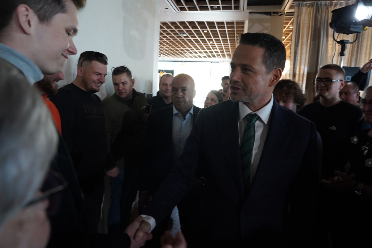 Rafał Trzaskowski w Słupcy. Zobacz zdjęcia