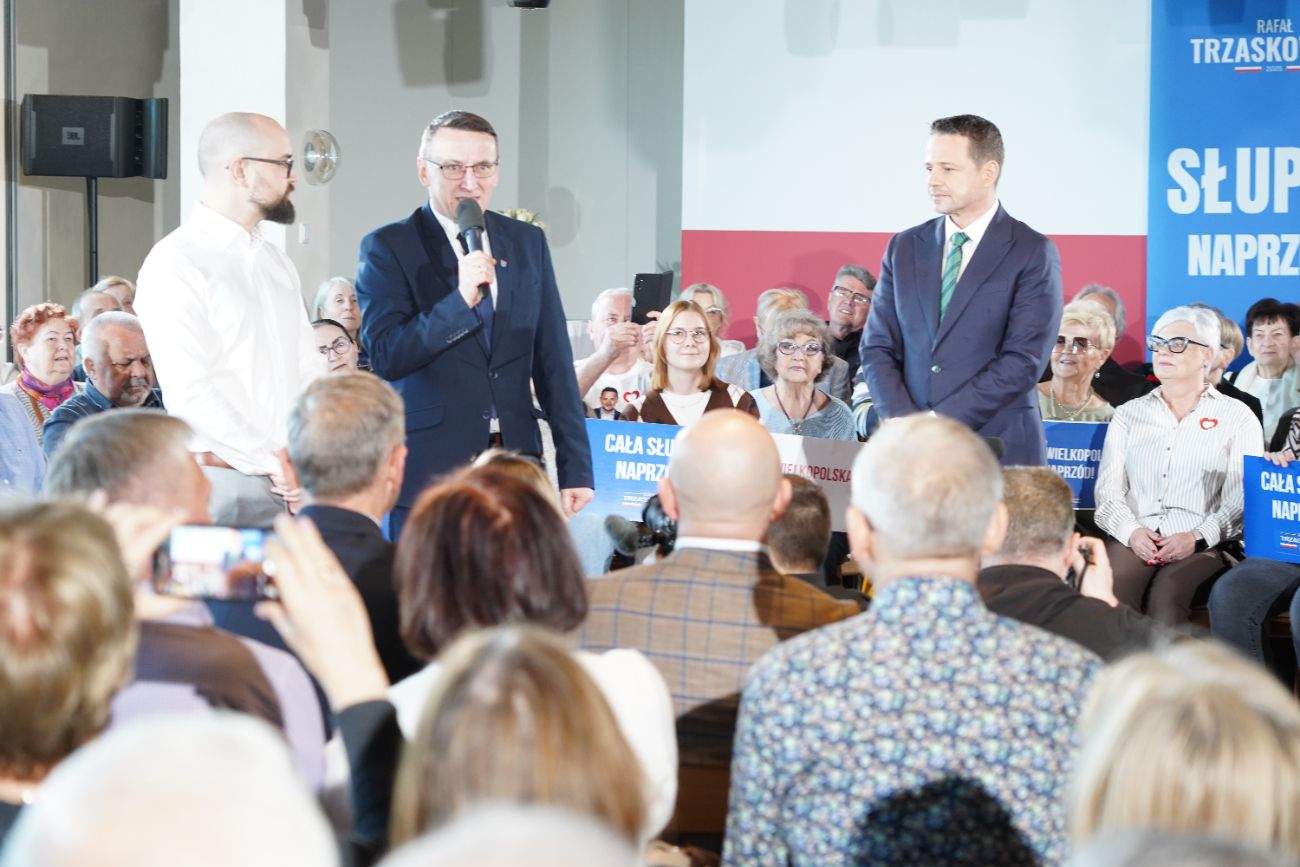 Rafał Trzaskowski w Słupcy. Zobacz zdjęcia