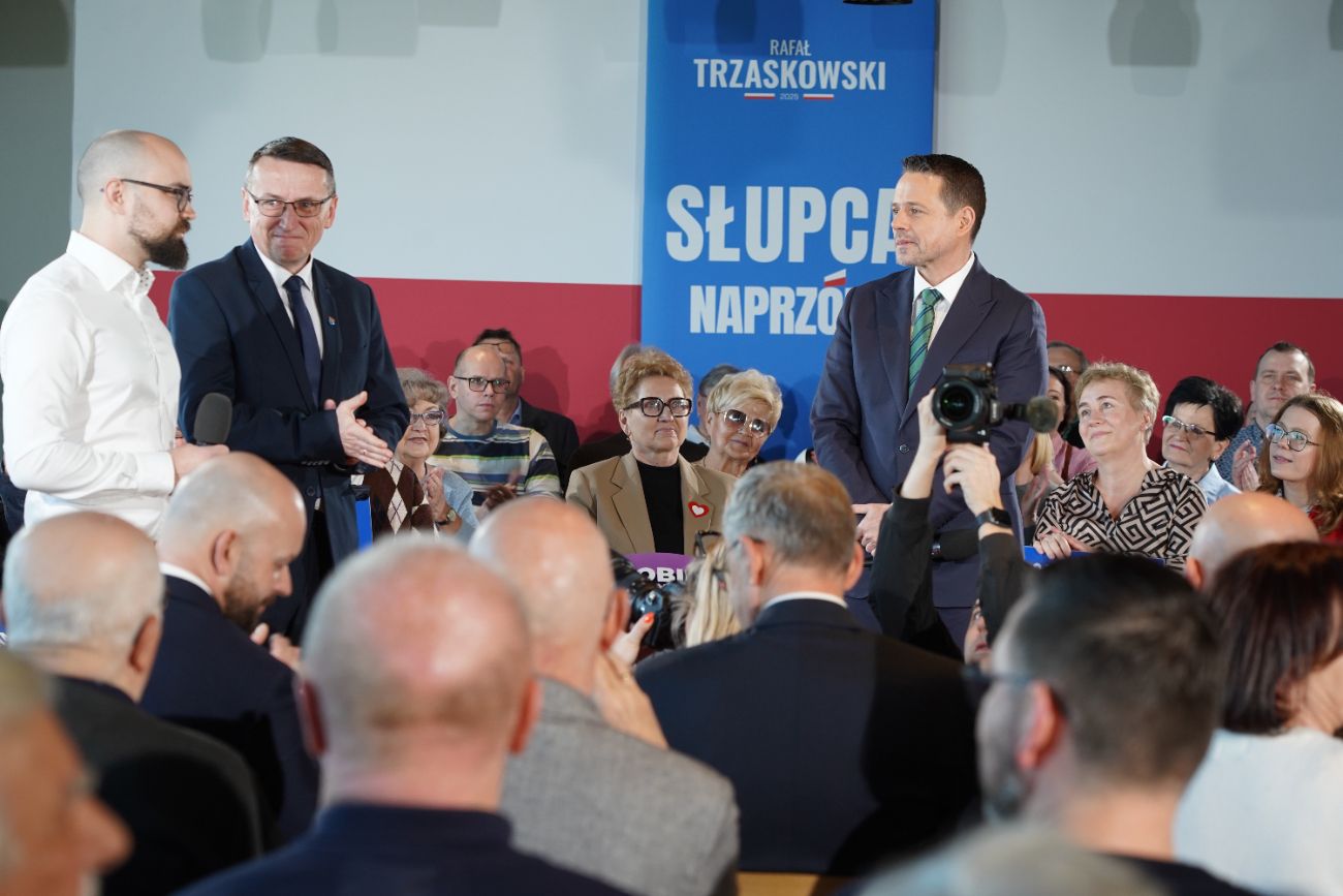 Rafał Trzaskowski w Słupcy. Zobacz zdjęcia