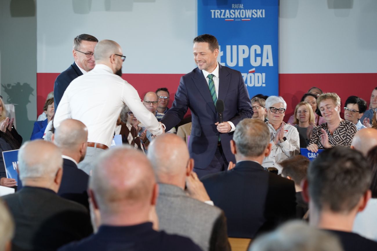 Rafał Trzaskowski w Słupcy. Zobacz zdjęcia