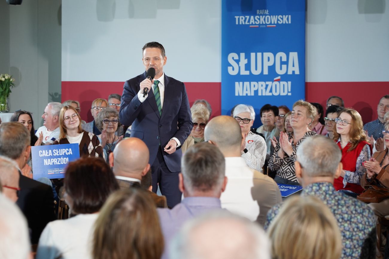 Rafał Trzaskowski w Słupcy. Zobacz zdjęcia
