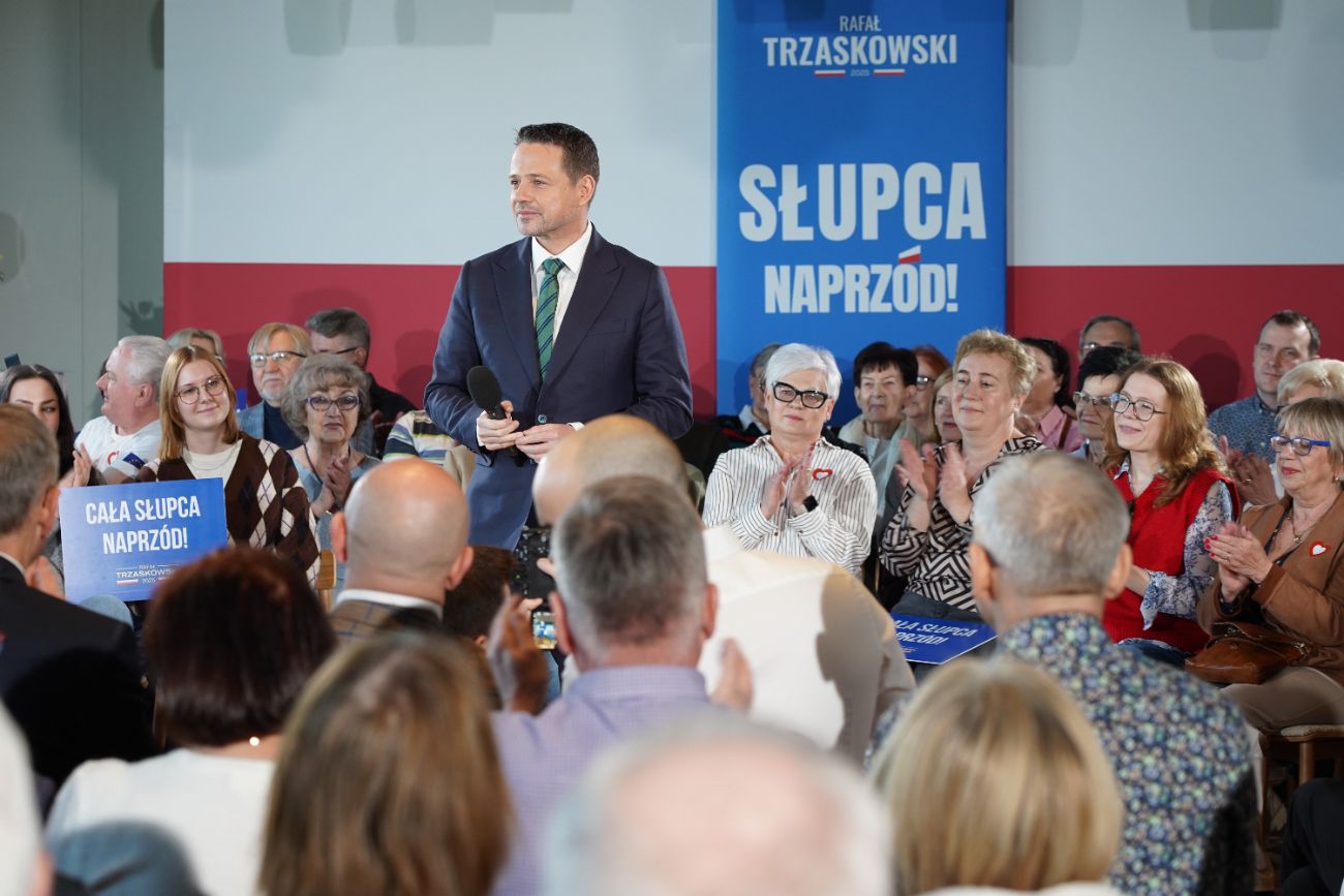 Rafał Trzaskowski w Słupcy. Zobacz zdjęcia