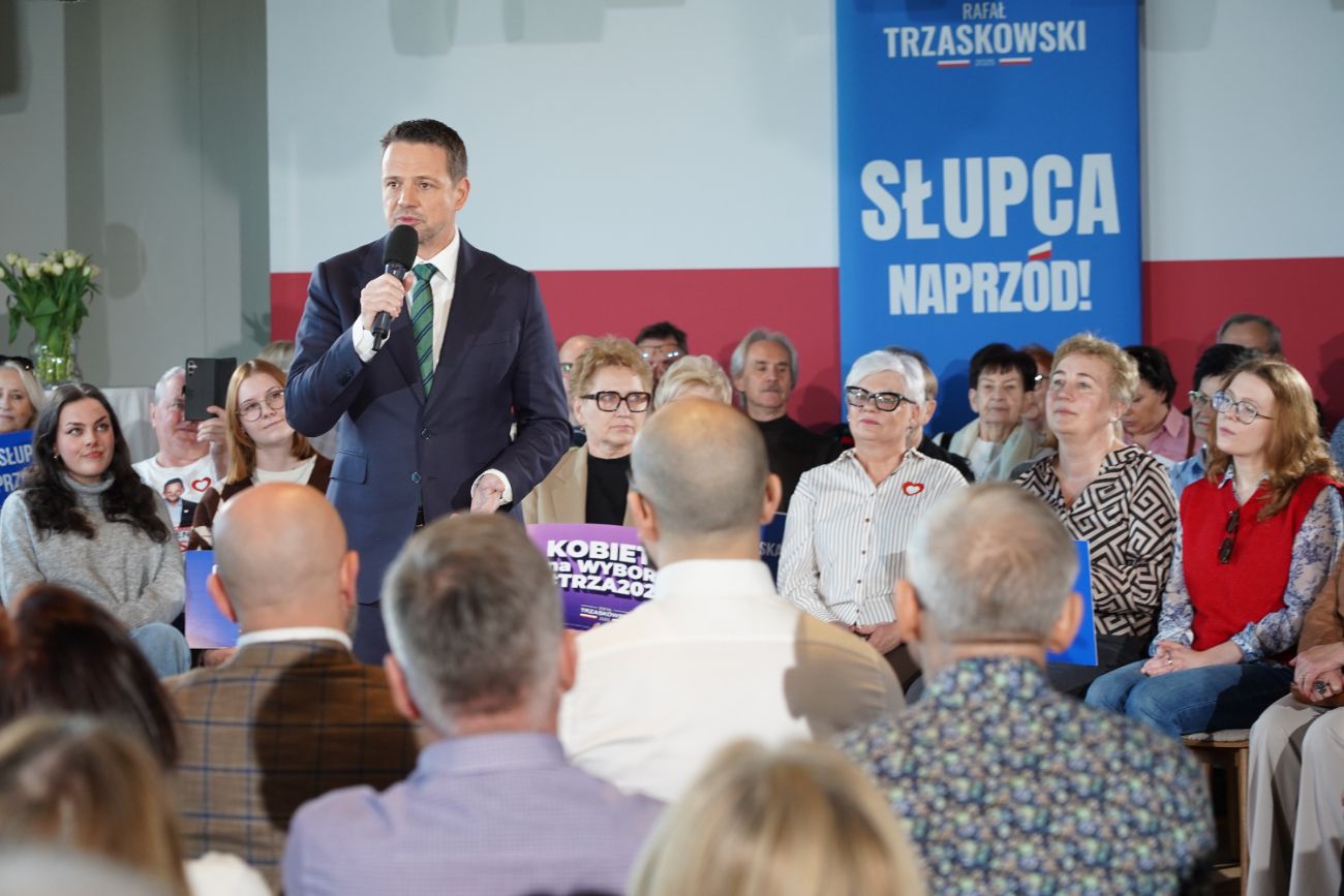 Rafał Trzaskowski w Słupcy. Zobacz zdjęcia