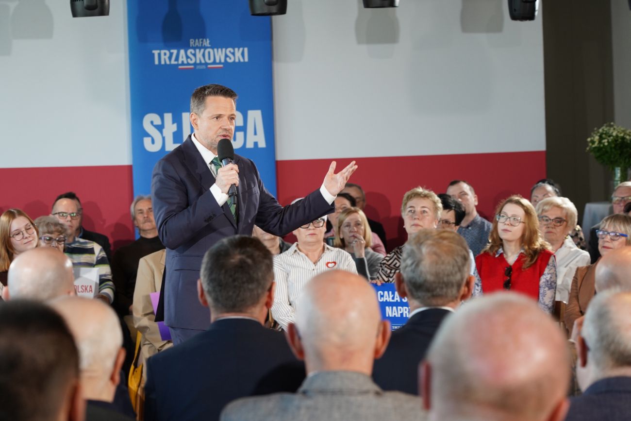 Rafał Trzaskowski w Słupcy. Zobacz zdjęcia