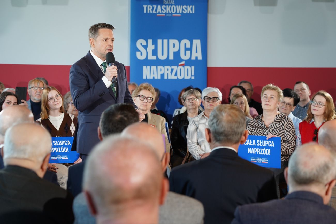 Rafał Trzaskowski w Słupcy. Zobacz zdjęcia