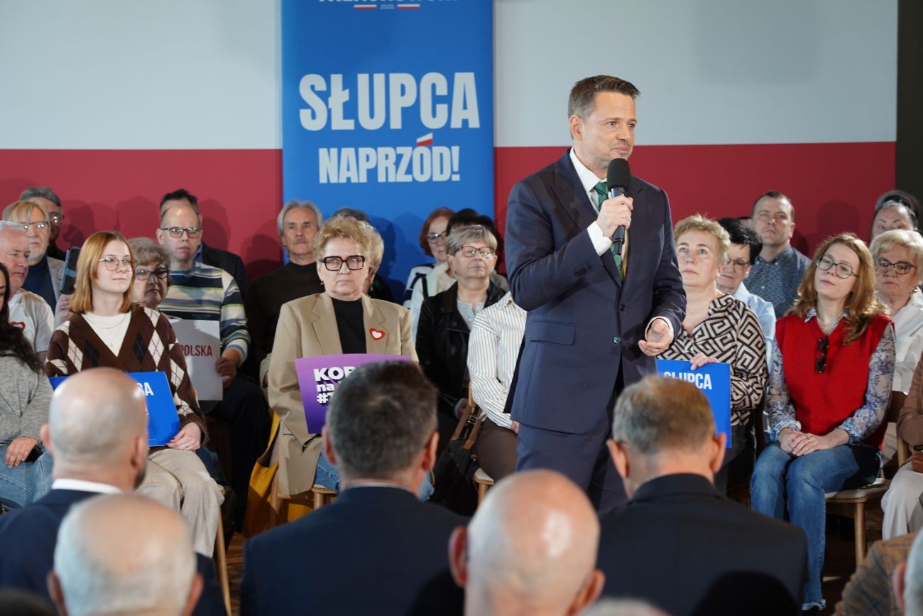 Rafał Trzaskowski w Słupcy. Zobacz zdjęcia