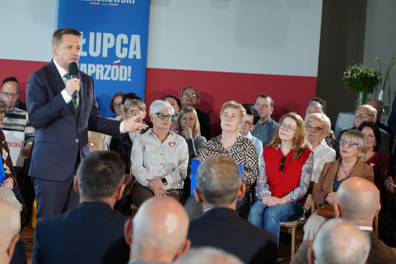 Rafał Trzaskowski w Słupcy. Zobacz zdjęcia