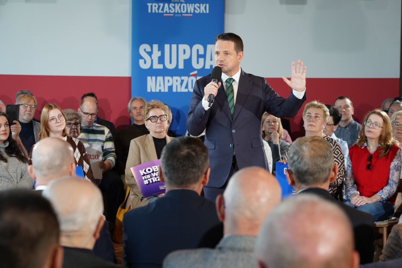 Rafał Trzaskowski w Słupcy. Zobacz zdjęcia