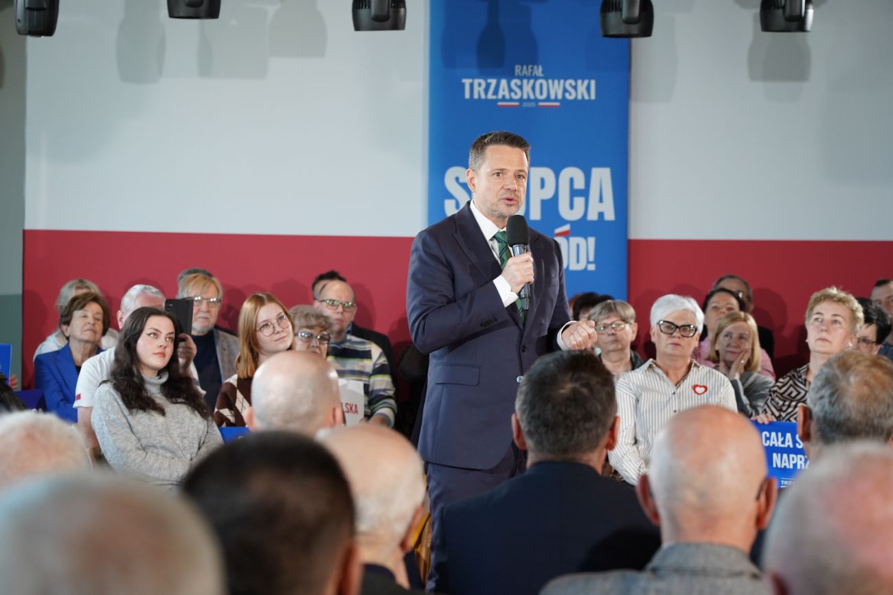 Rafał Trzaskowski w Słupcy. Zobacz zdjęcia