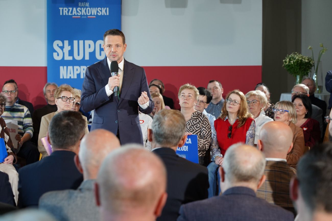Rafał Trzaskowski w Słupcy. Zobacz zdjęcia
