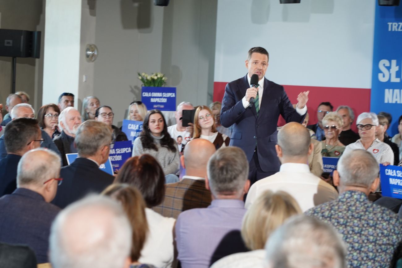 Rafał Trzaskowski w Słupcy. Zobacz zdjęcia