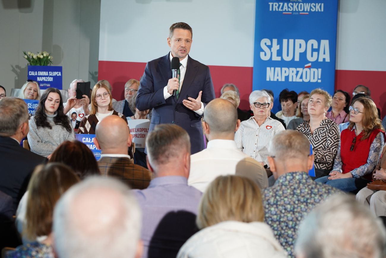 Rafał Trzaskowski w Słupcy. Zobacz zdjęcia