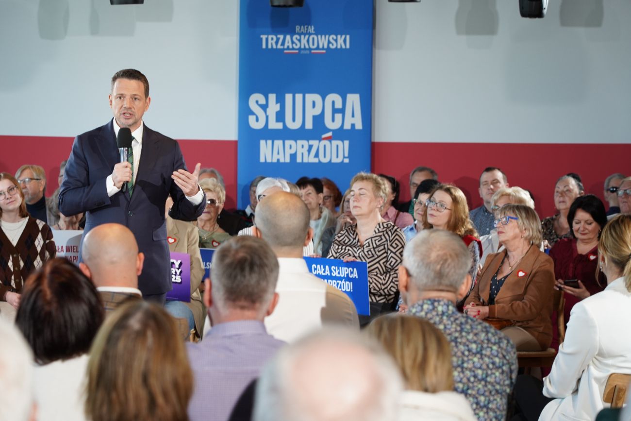 Rafał Trzaskowski w Słupcy. Zobacz zdjęcia