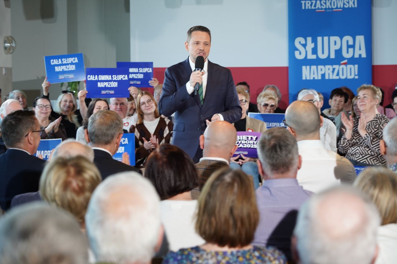 Rafał Trzaskowski w Słupcy. Zobacz zdjęcia