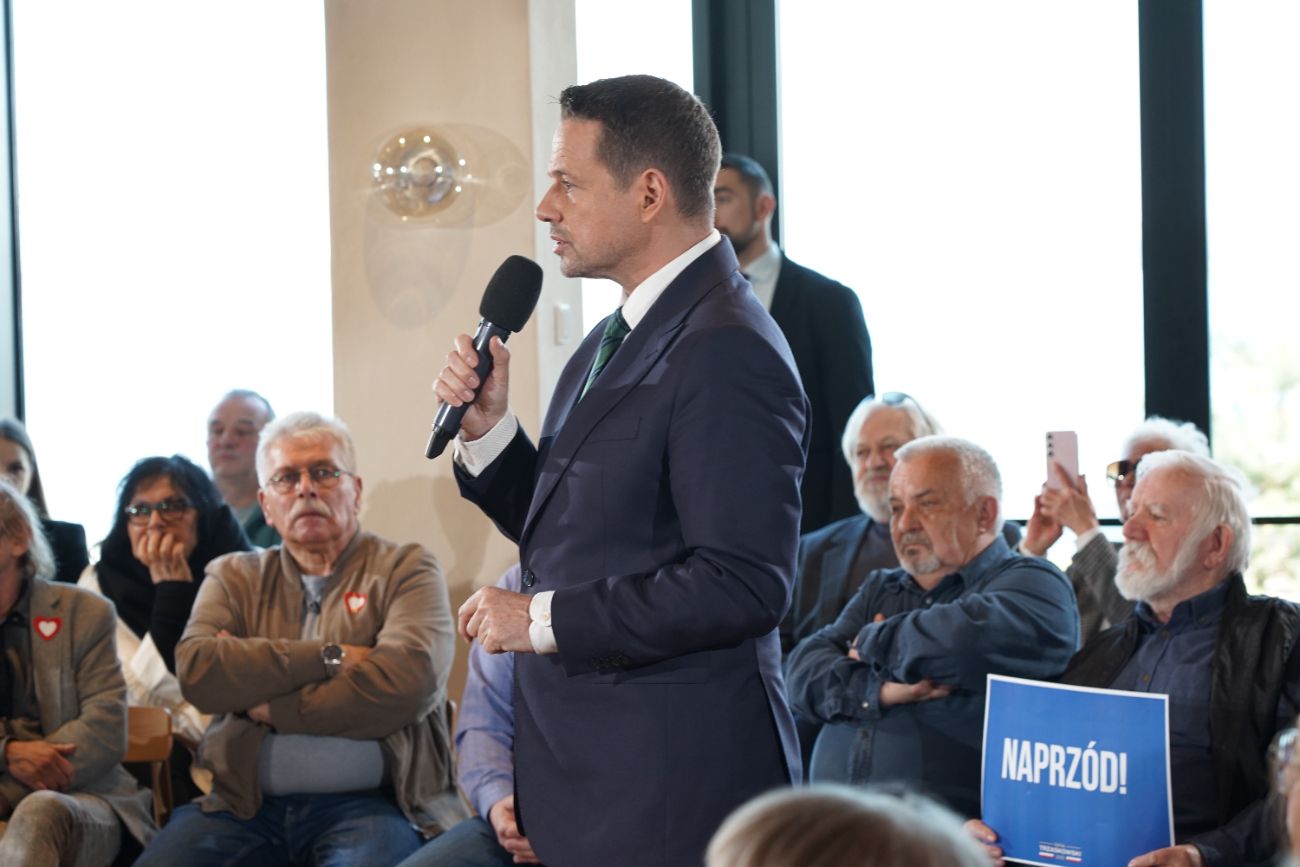 Rafał Trzaskowski w Słupcy. Zobacz zdjęcia