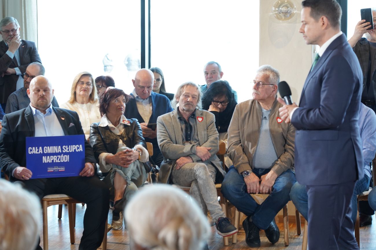 Rafał Trzaskowski w Słupcy. Zobacz zdjęcia