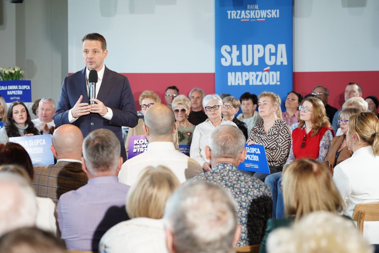 Rafał Trzaskowski w Słupcy. Zobacz zdjęcia