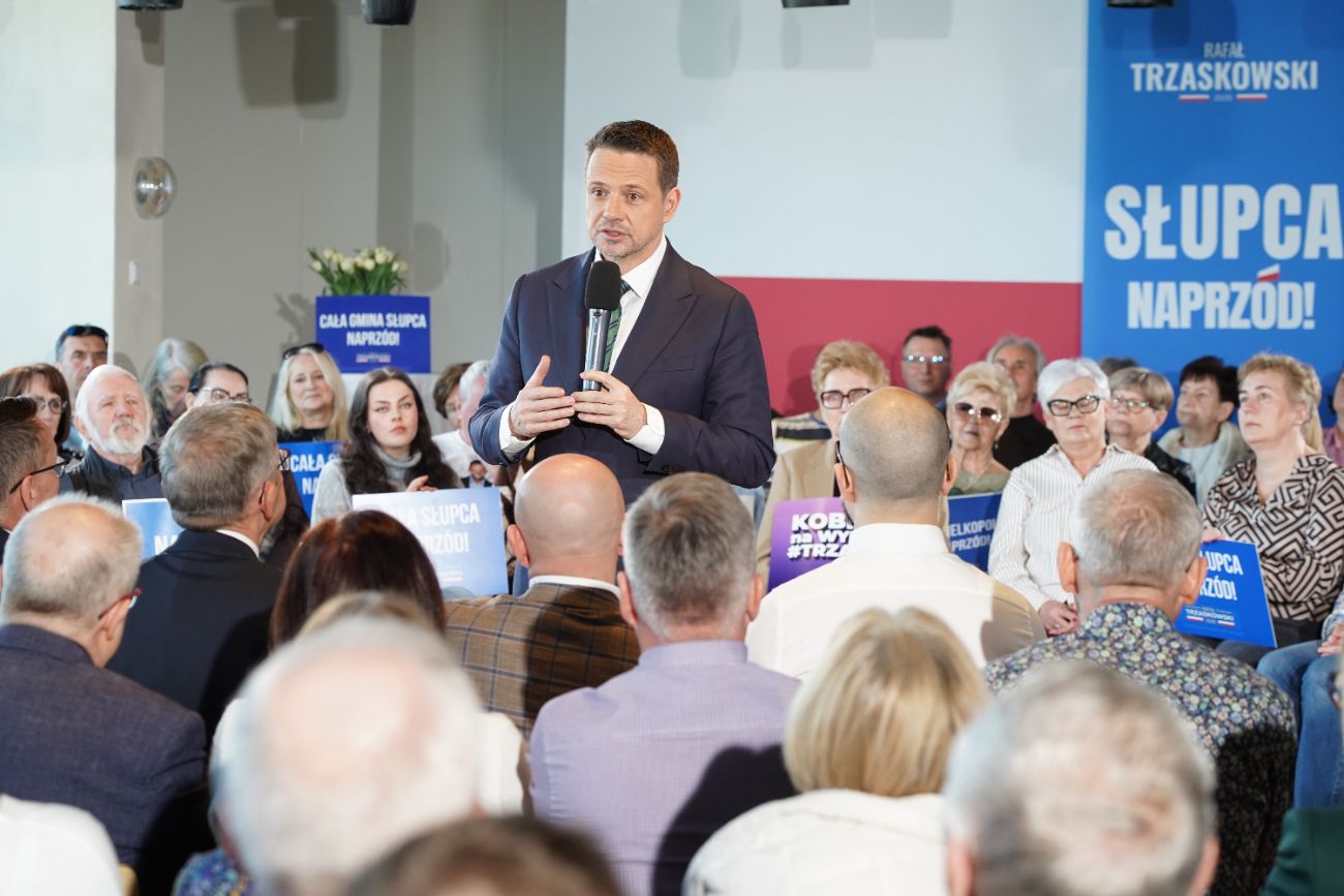 Rafał Trzaskowski w Słupcy. Zobacz zdjęcia