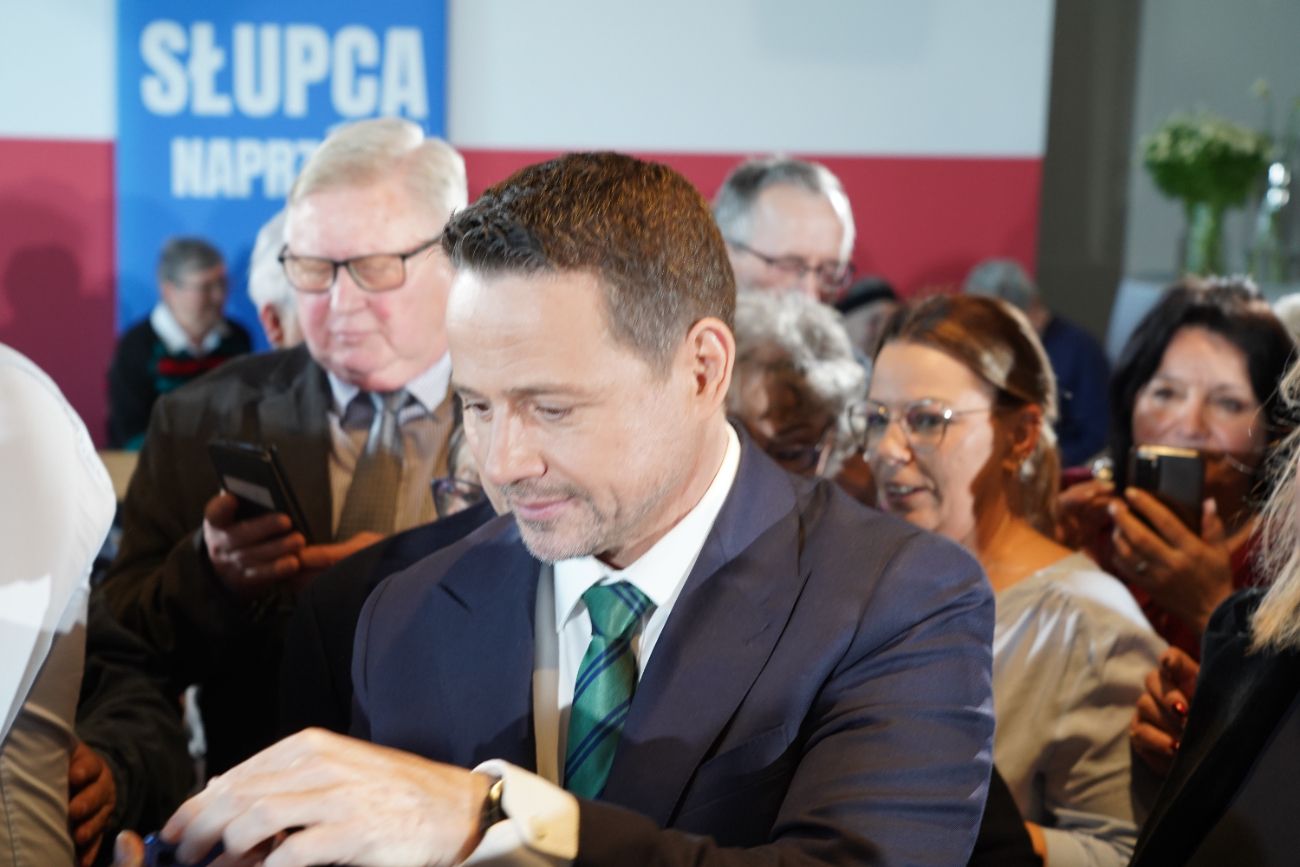 Rafał Trzaskowski w Słupcy. Zobacz zdjęcia