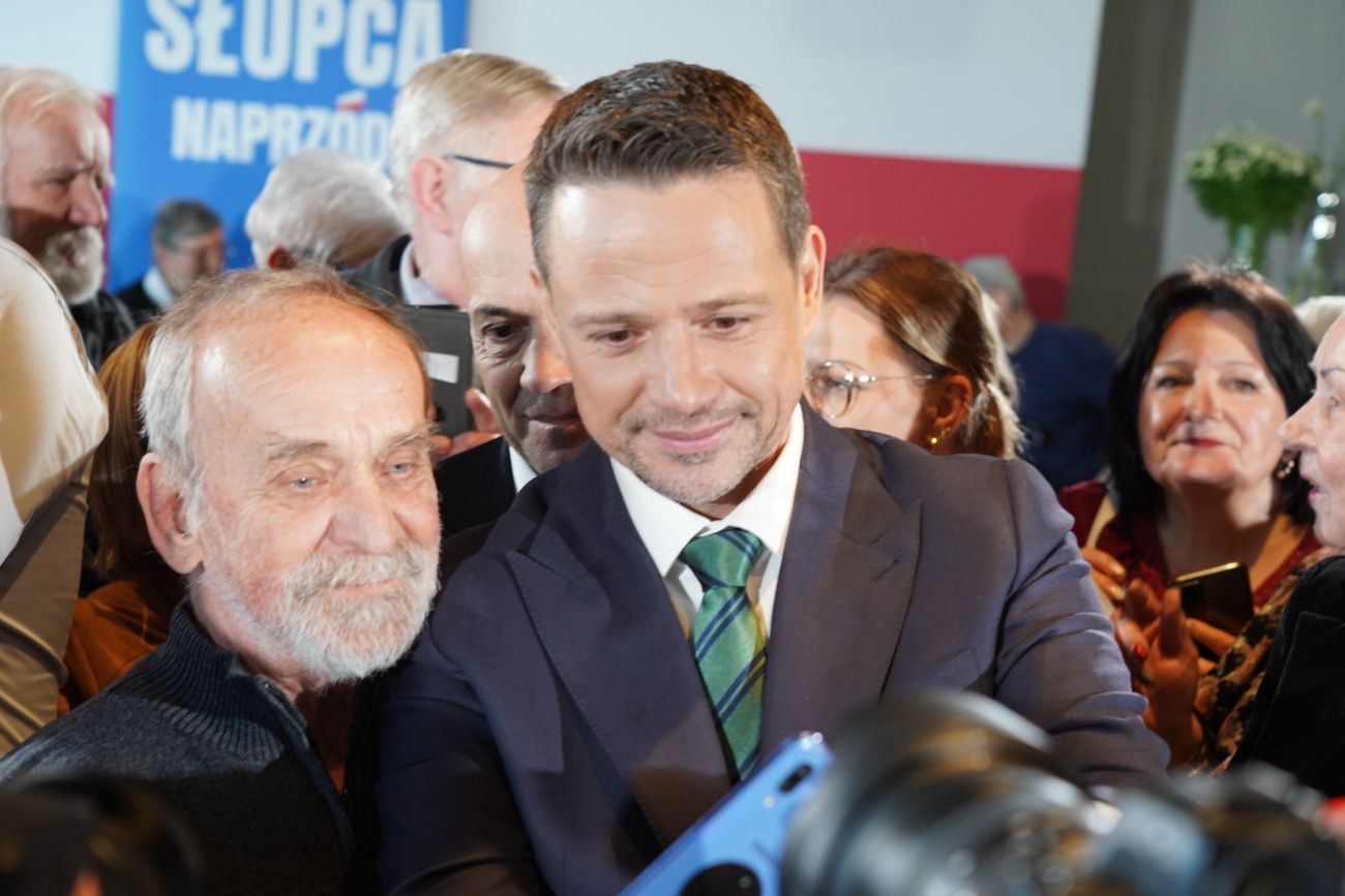 Rafał Trzaskowski w Słupcy. Zobacz zdjęcia