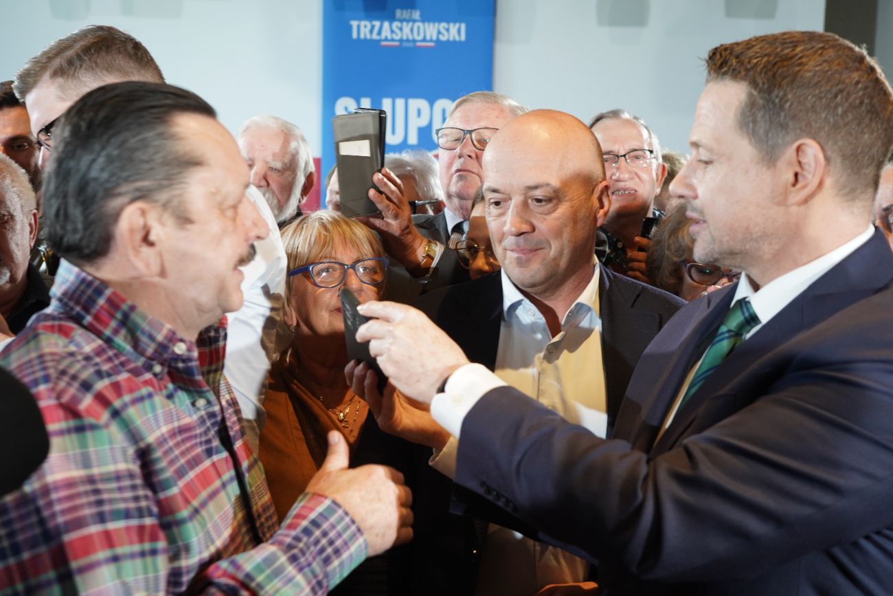 Rafał Trzaskowski w Słupcy. Zobacz zdjęcia