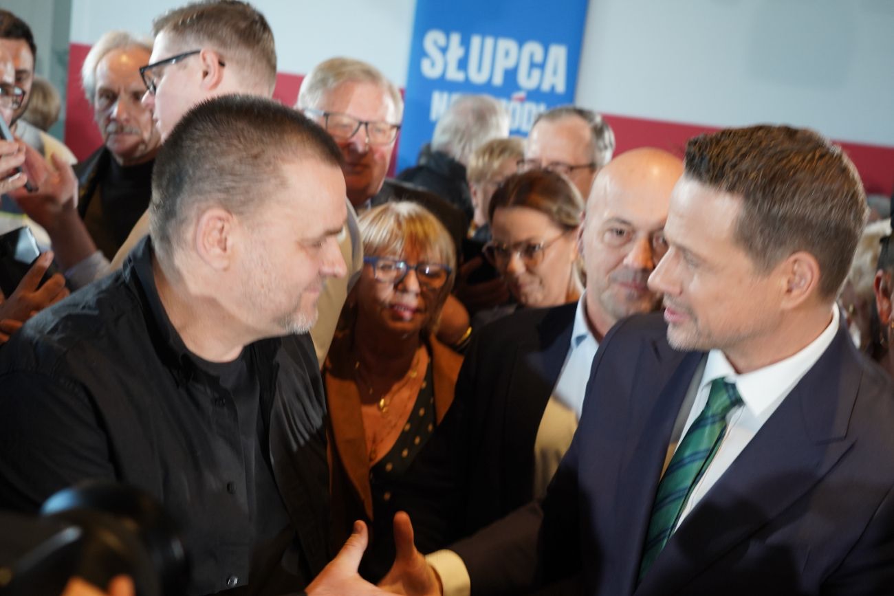 Rafał Trzaskowski w Słupcy. Zobacz zdjęcia