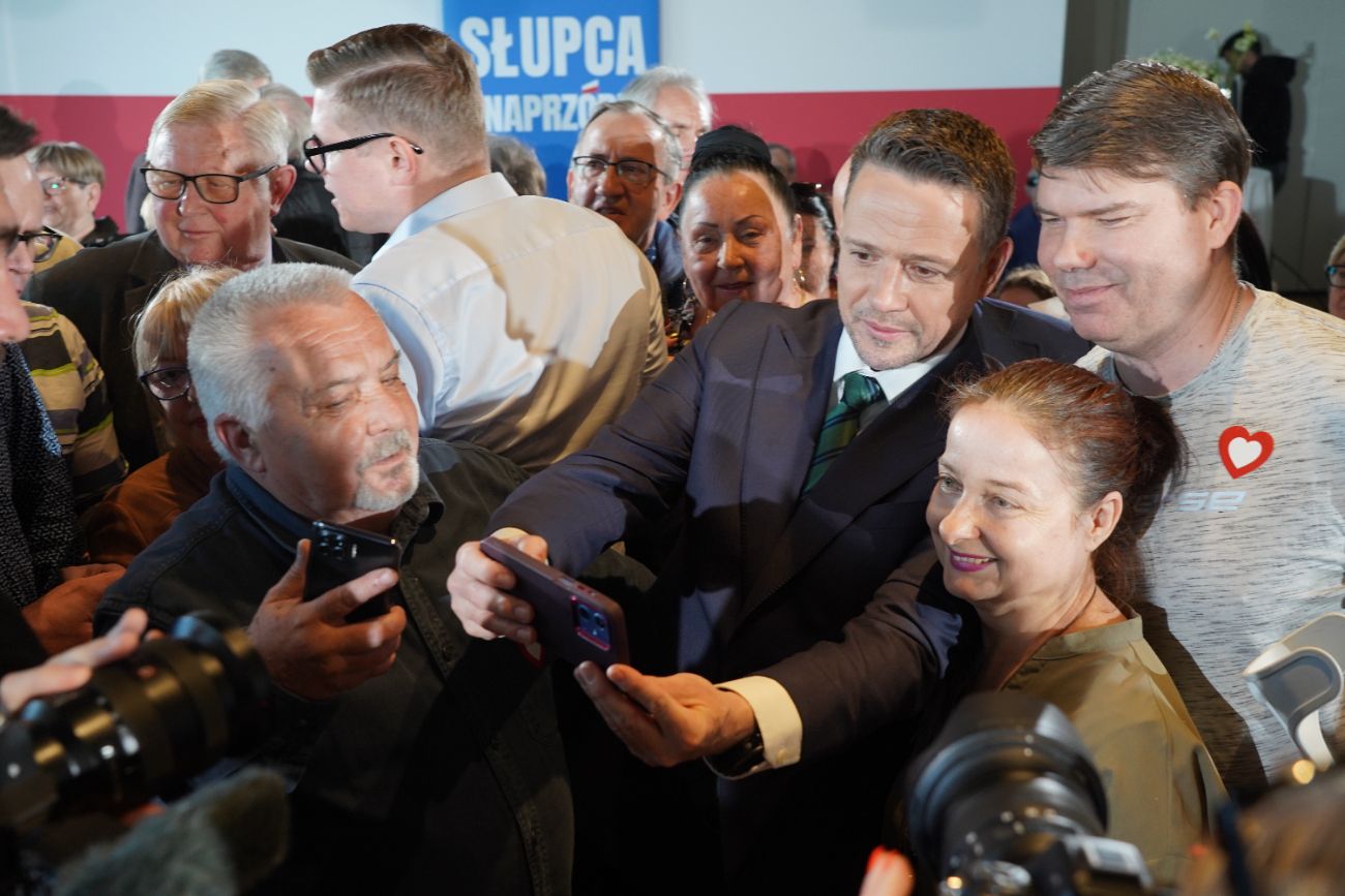 Rafał Trzaskowski w Słupcy. Zobacz zdjęcia