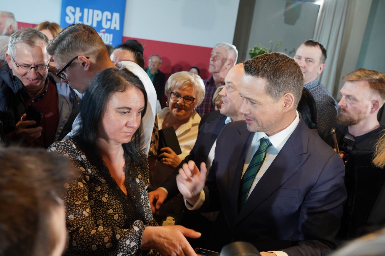 Rafał Trzaskowski w Słupcy. Zobacz zdjęcia