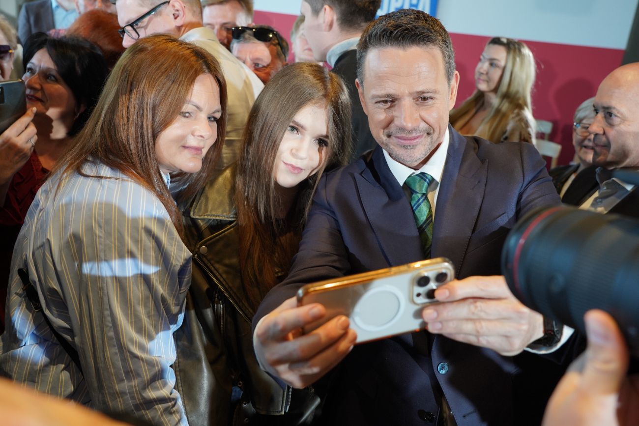 Rafał Trzaskowski w Słupcy. Zobacz zdjęcia