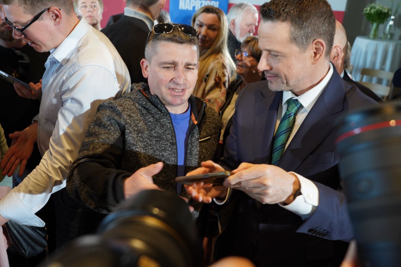 Rafał Trzaskowski w Słupcy. Zobacz zdjęcia