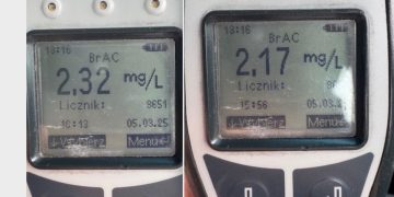 W okolicy: Pijany jak bela chciał uciec. Nie udało się