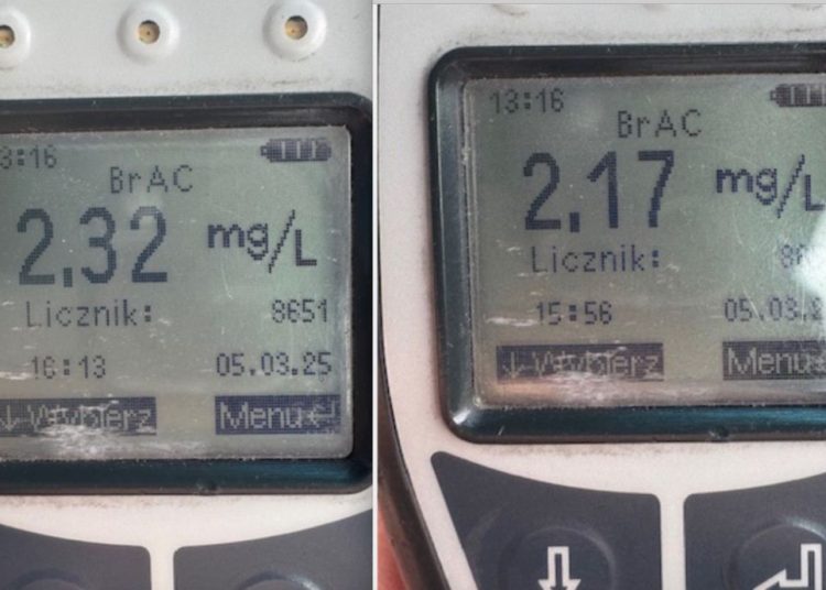 W okolicy: Pijany jak bela chciał uciec. Nie udało się