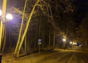 Nowe lampy na Gajowej