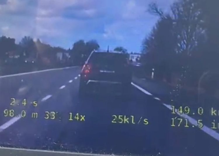 Policja go nagrała. Kara była ogromna