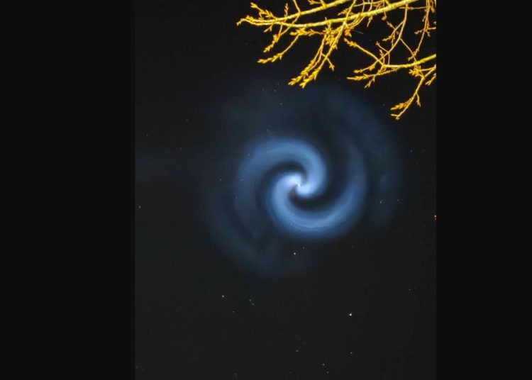 Niezwykłe zjawisko na niebie w naszym powiecie. Co to było?