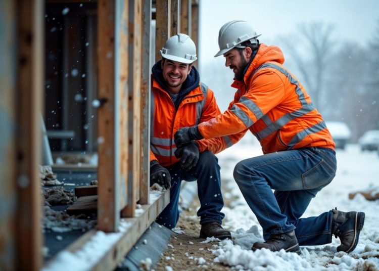 Budowa domu w zimie – czy to ma sens?