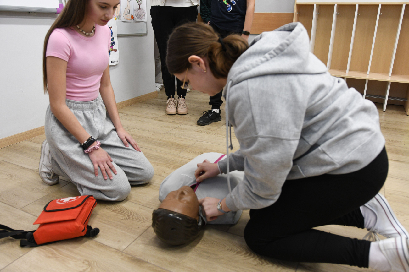 Mistrzostwa Pierwszej Pomocy. Rywalizowało 6 zespołów