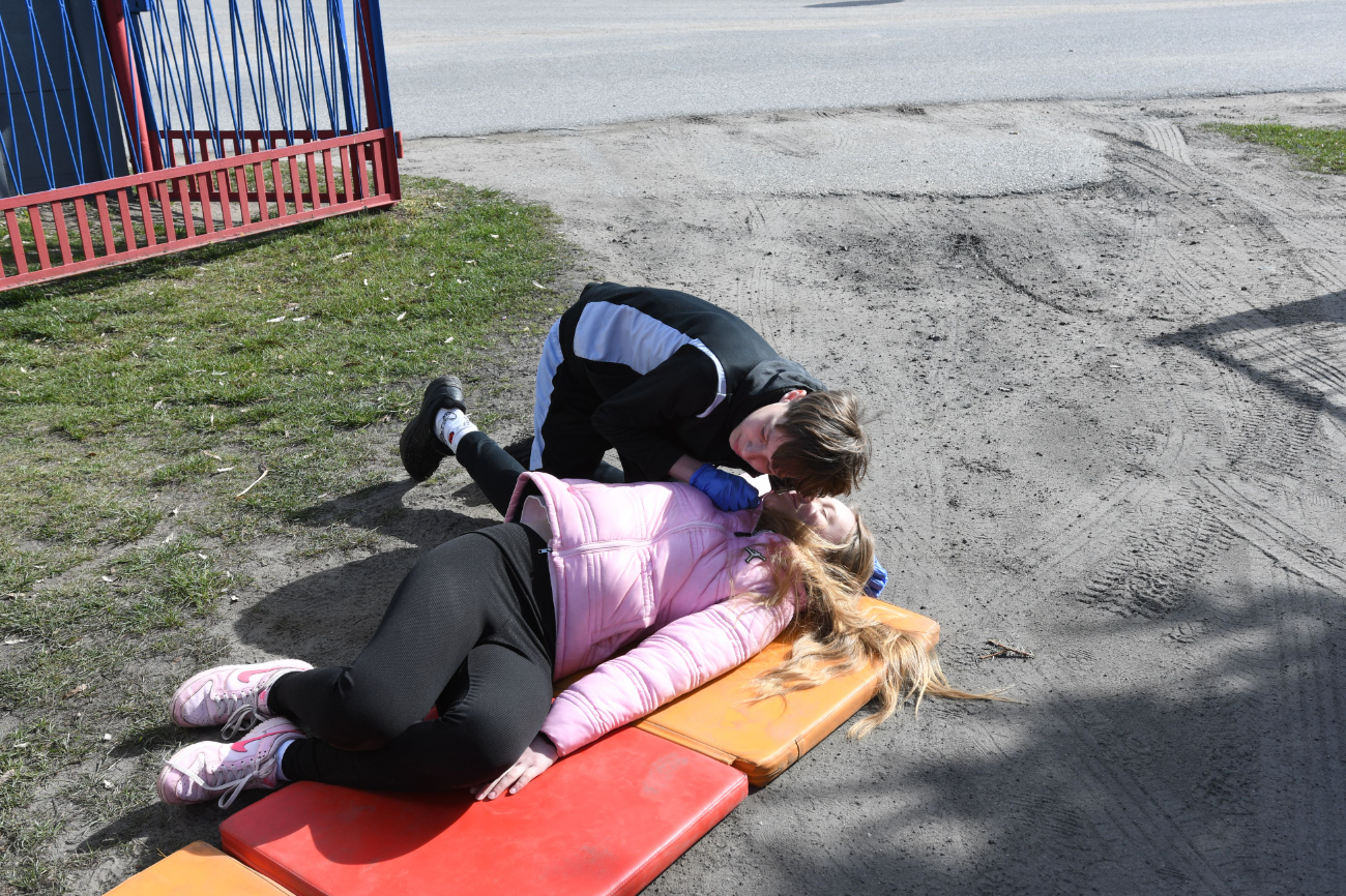 Mistrzostwa Pierwszej Pomocy. Rywalizowało 6 zespołów