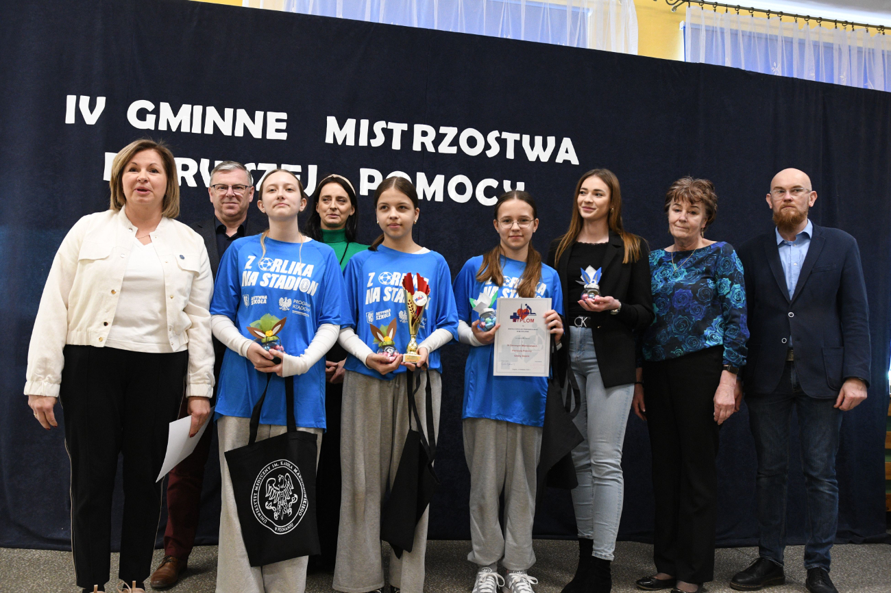 Mistrzostwa Pierwszej Pomocy. Rywalizowało 6 zespołów