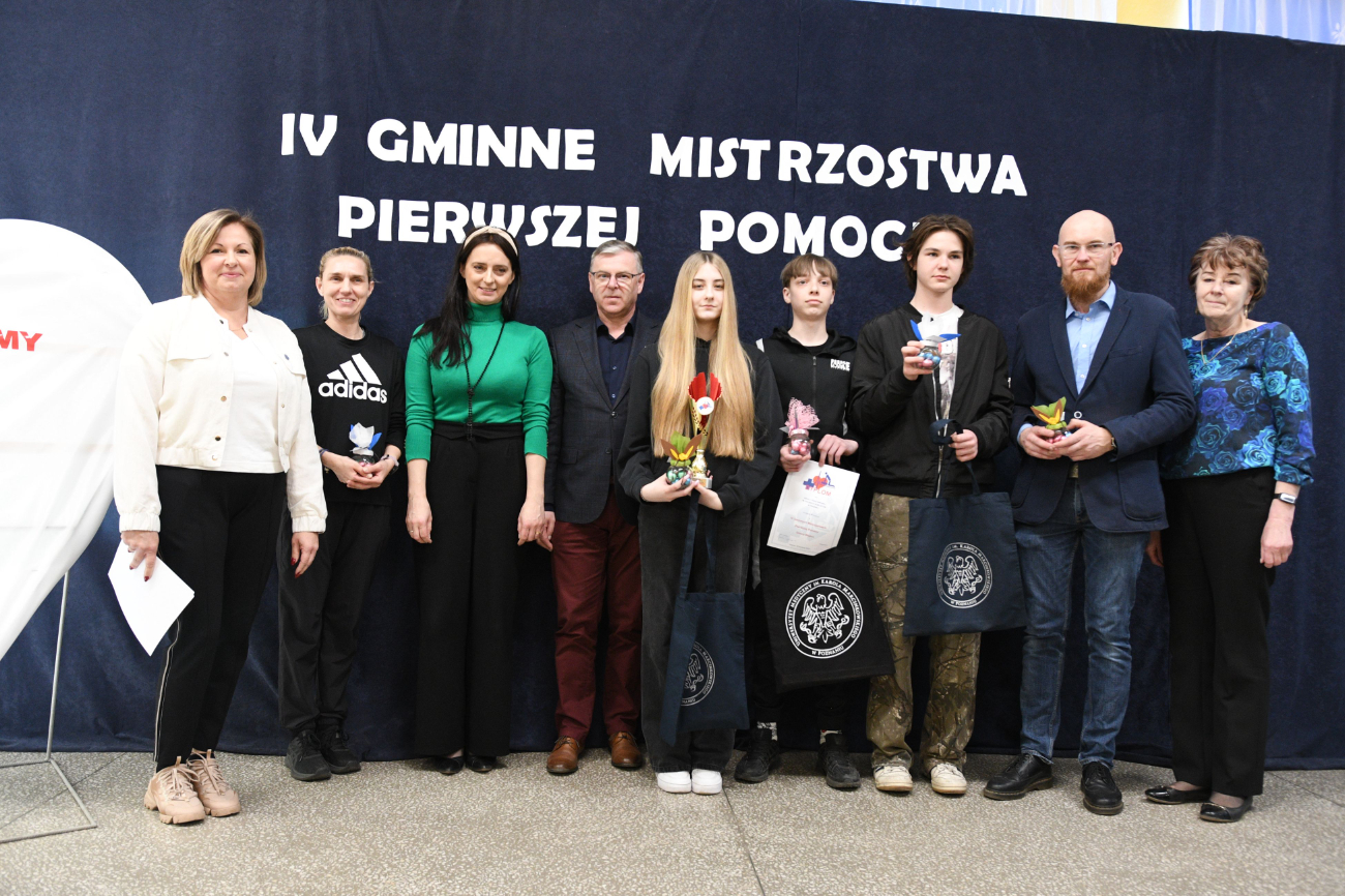 Mistrzostwa Pierwszej Pomocy. Rywalizowało 6 zespołów