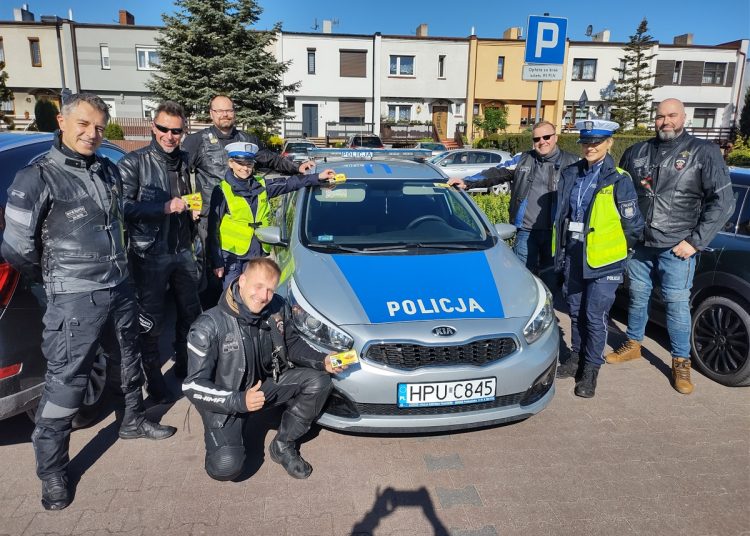 „Zmieścimy się wszyscy”. Wspólna akcja policji i motocyklistów