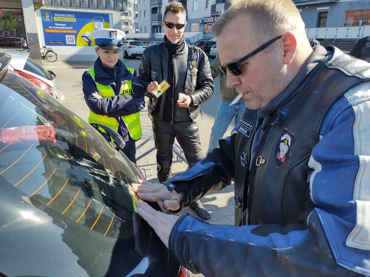 „Zmieścimy się wszyscy”. Wspólna akcja policji i motocyklistów