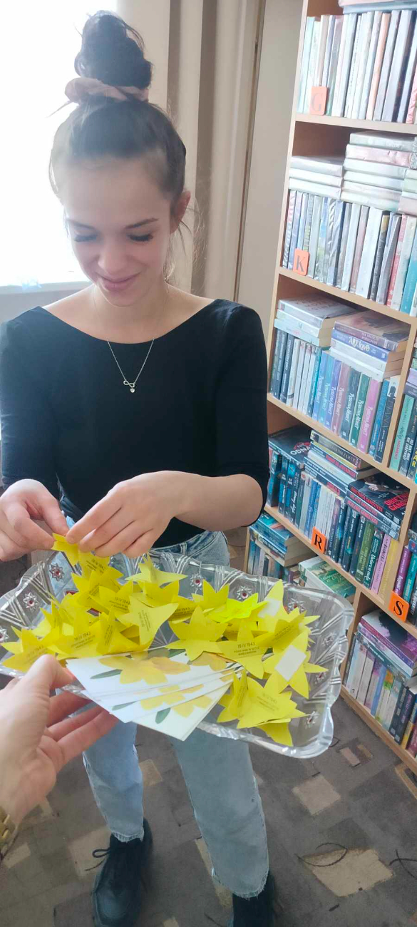 Akcja społeczno – edukacyjna w cienińskiej bibliotece