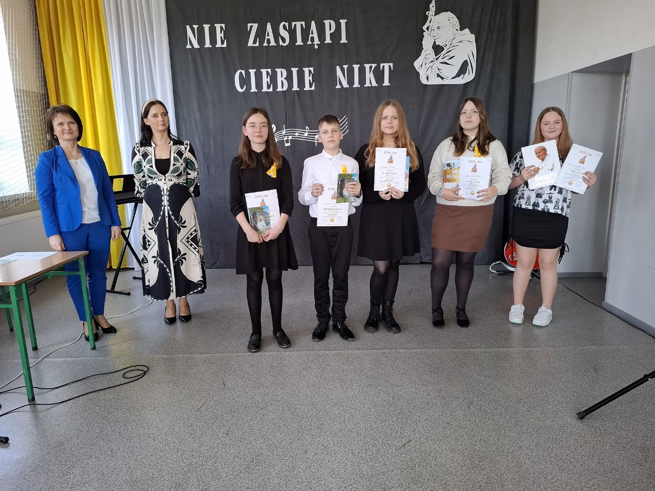 II GMINNY KONKURS PIOSENKI POŚWIĘCONEJ PAPIEŻOWI ŚWIĘTEMU JANOWI PAWŁOWI II