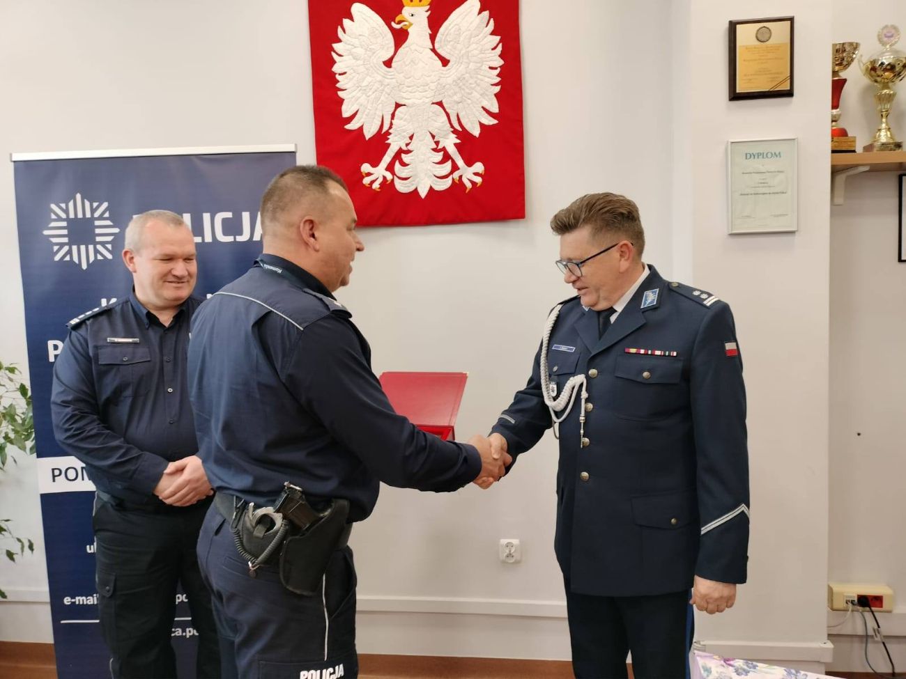 Oficjalnie pożegnali byłego zastępcę komendanta