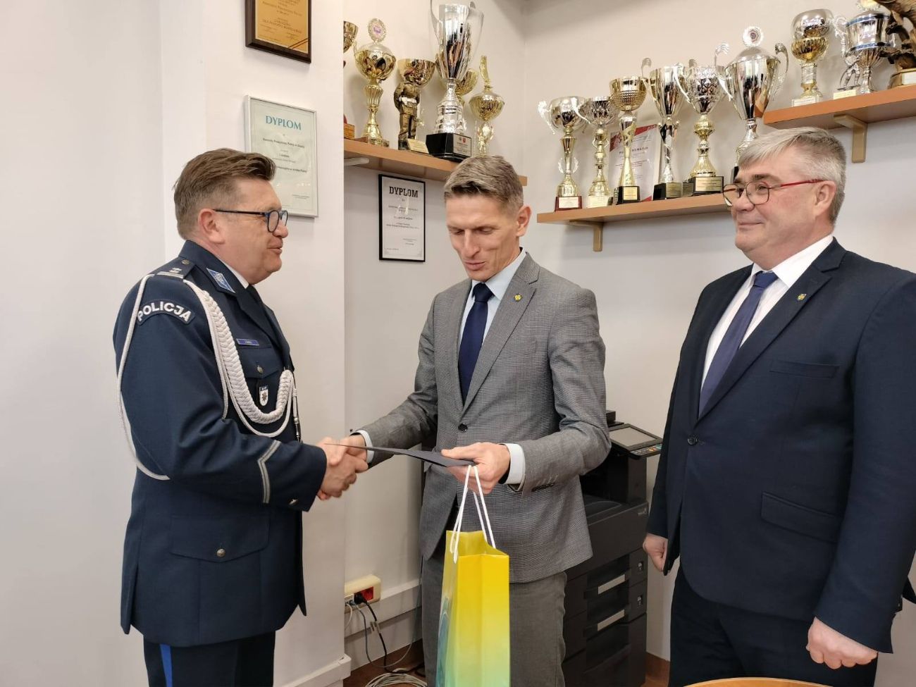 Oficjalnie pożegnali byłego zastępcę komendanta