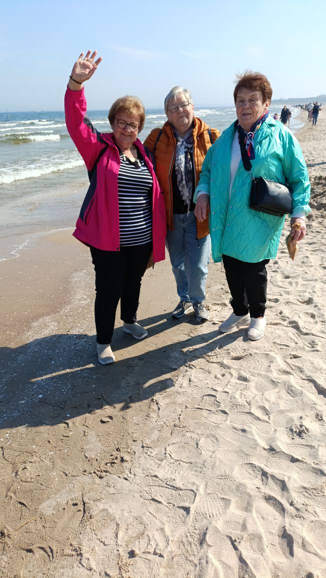 Spędzili cudowny tydzień nad morzem