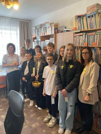 Akcja społeczno – edukacyjna w cienińskiej bibliotece
