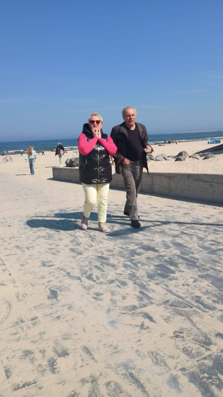 Spędzili cudowny tydzień nad morzem